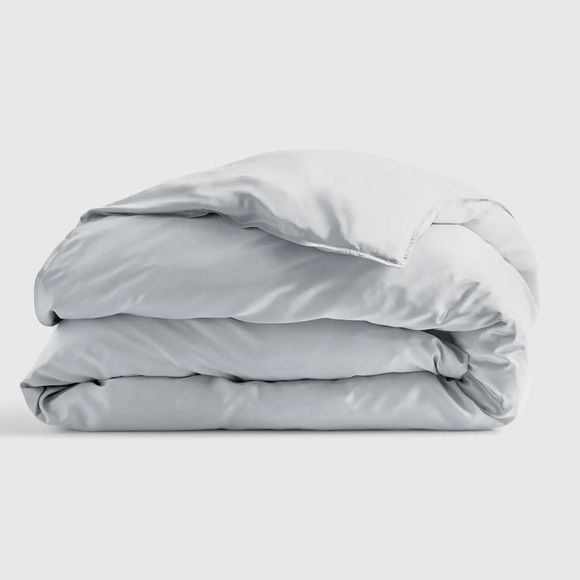 NWOT Quince Bamboo Twin Duvet Cover in Mist